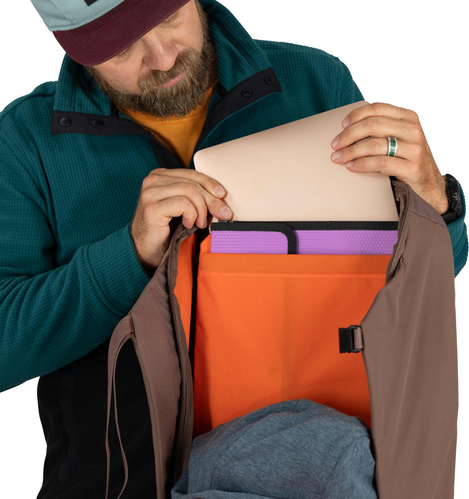 Рюкзак Osprey Metron 24 magma brown O/S коричневый фото 7