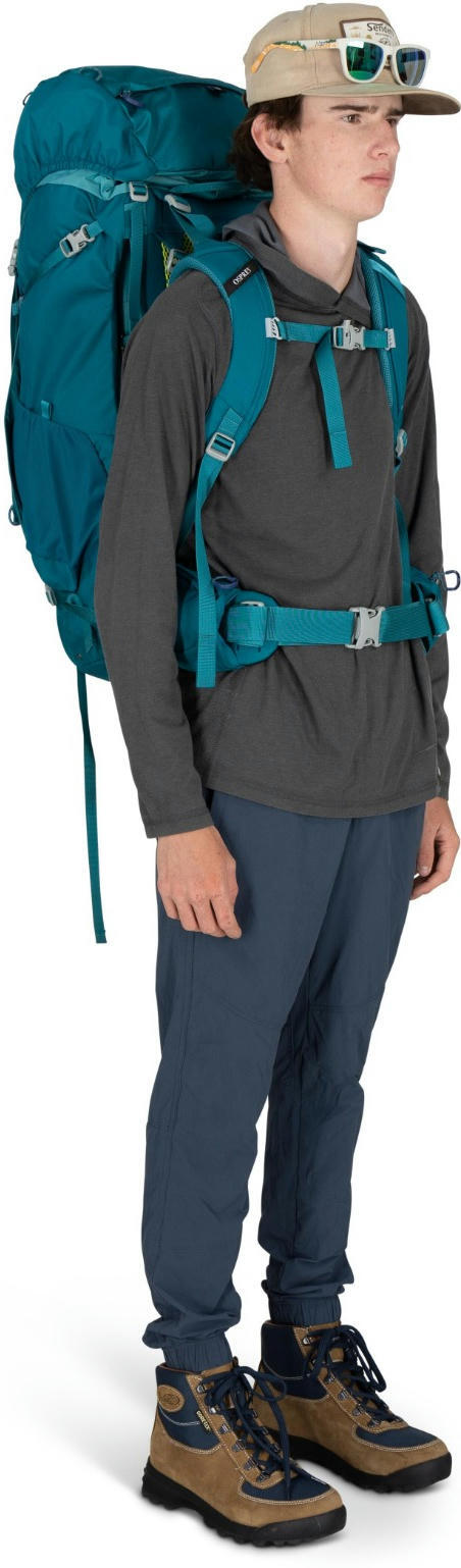 Рюкзак Osprey Ace 65 blue spikemoss/deep peyto O/S синий фото 11