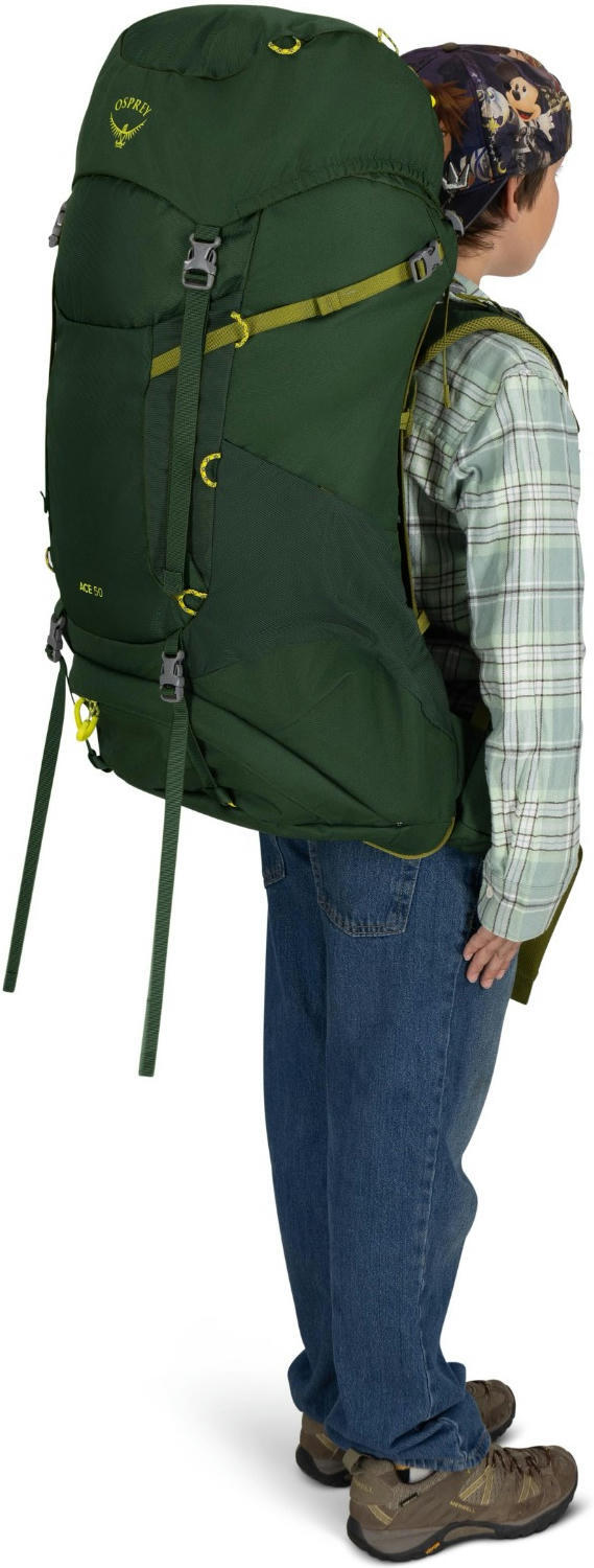 Рюкзак Osprey Ace 50 green canopy O/S зеленый фото 10
