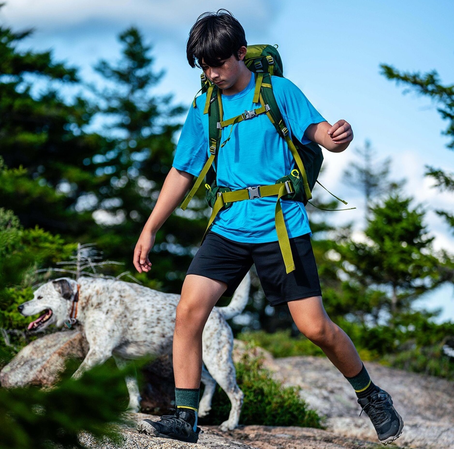 Рюкзак Osprey Ace 38 green canopy O/S зеленийфото5