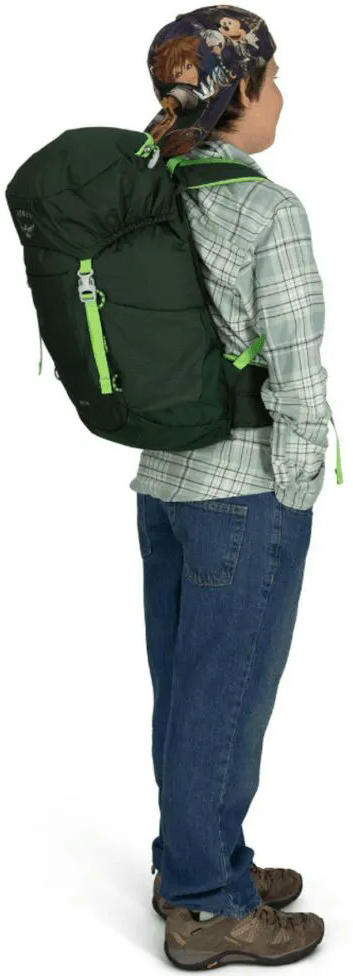 Рюкзак Osprey Jet 28 green canopy/limeline green O/S темно-зеленый фото 4