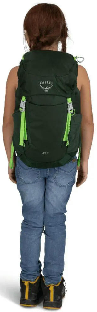 Рюкзак Osprey Jet 28 green canopy/limeline green O/S темно-зеленый фото 5