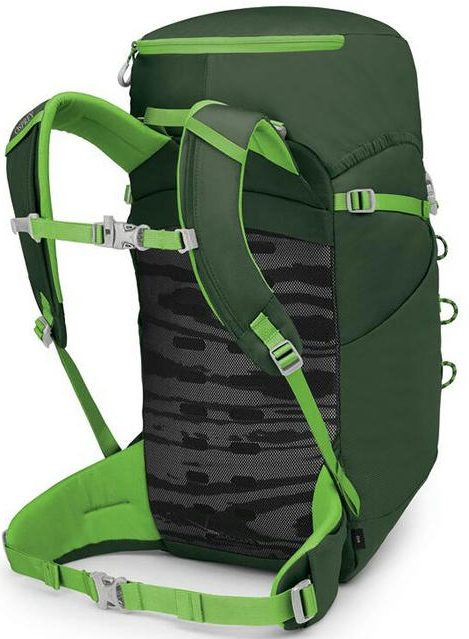 Рюкзак Osprey Jet 28 green canopy/limeline green O/S темно-зеленый фото 3