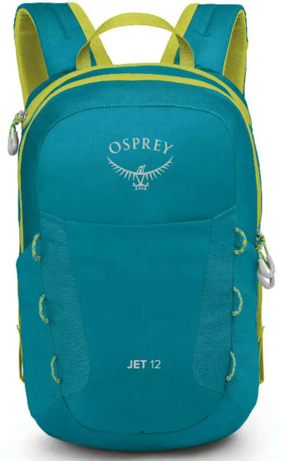 Рюкзак Osprey Jet 12 blue spikemoss/lemongrass O/S голубой фото 2