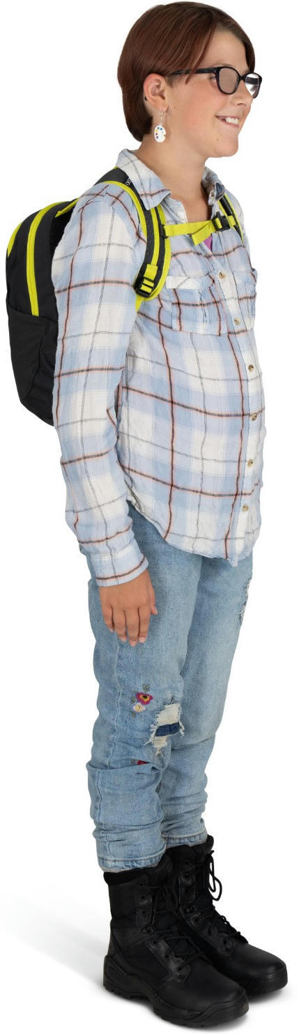 Рюкзак Osprey Daylite Jr black/lemongrass O/S чорний/жовтийфото5