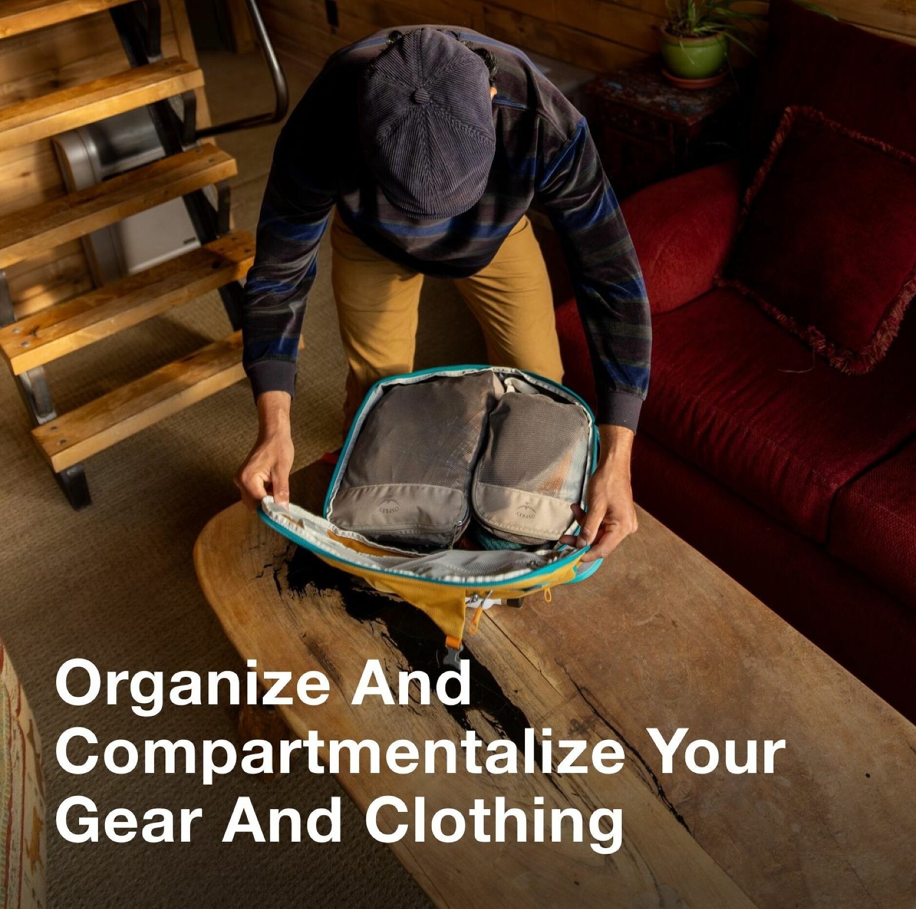 Набор органайзеров Osprey Daylite Packing Cube Set black O/S черный фото 