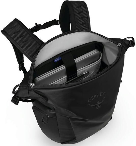 Рюкзак Osprey Transporter Zinch raven black O/S чорнийфото3