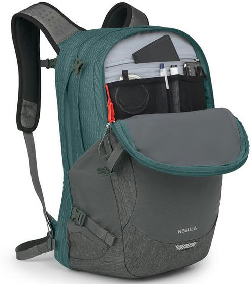 Рюкзак Osprey Nebula 32 cascade blue/coal grey heather O/S зеленый фото 3