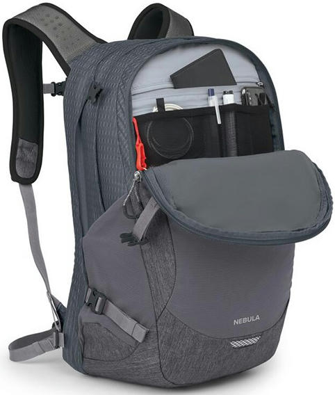 Рюкзак Osprey Nebula 32 tungsten/soundwave grey heather O/S сірийфото3