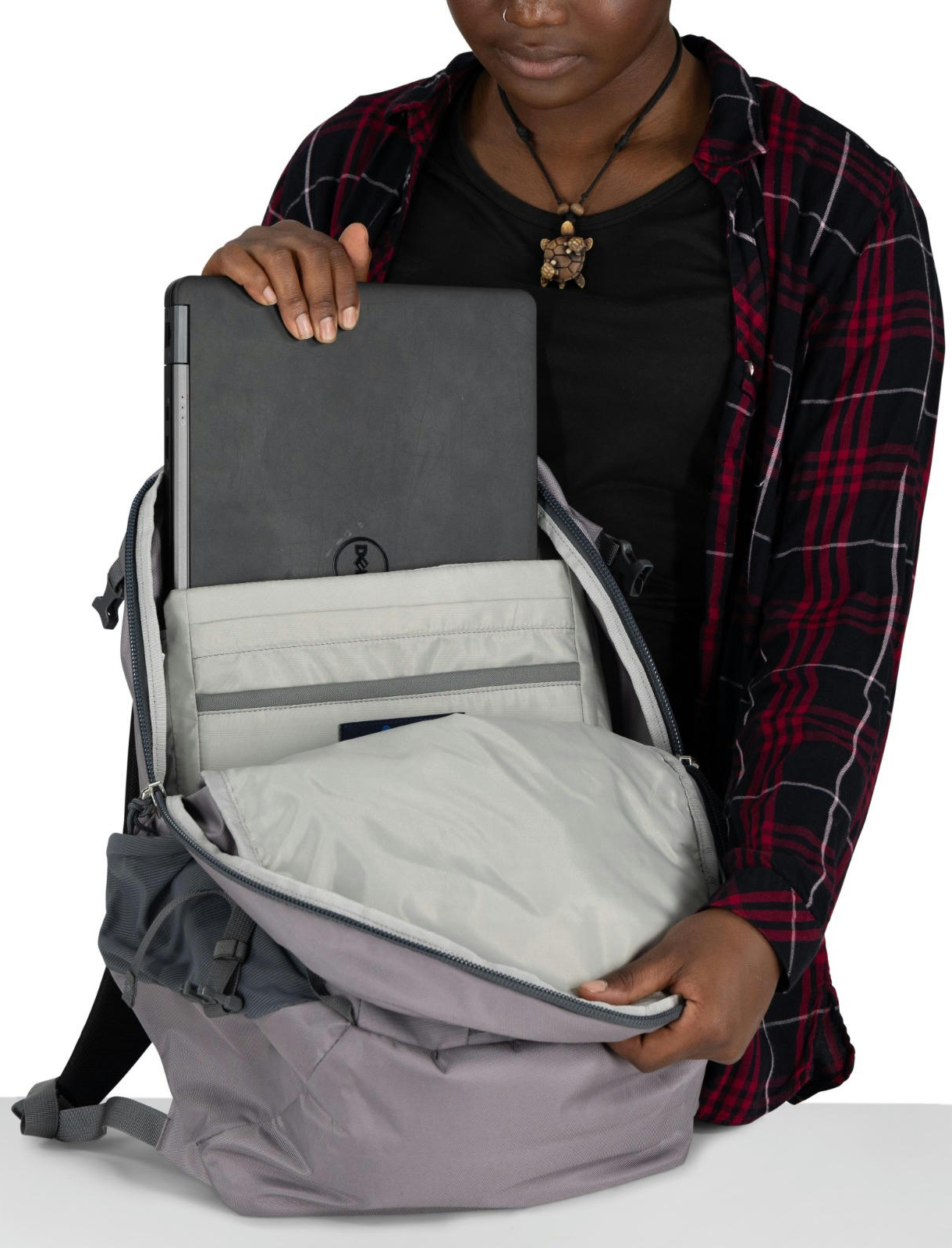 Рюкзак Osprey Axis soundwave grey O/S сірийфото7