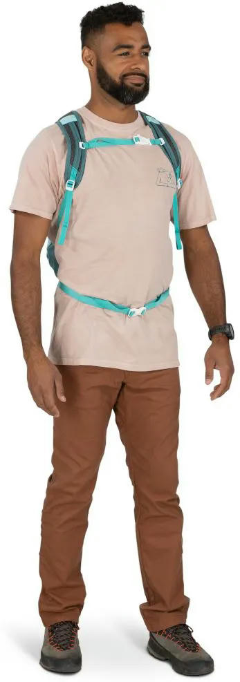 Рюкзак Osprey Daylite cascade blue/latte brown O/S бирюзовый фото 4