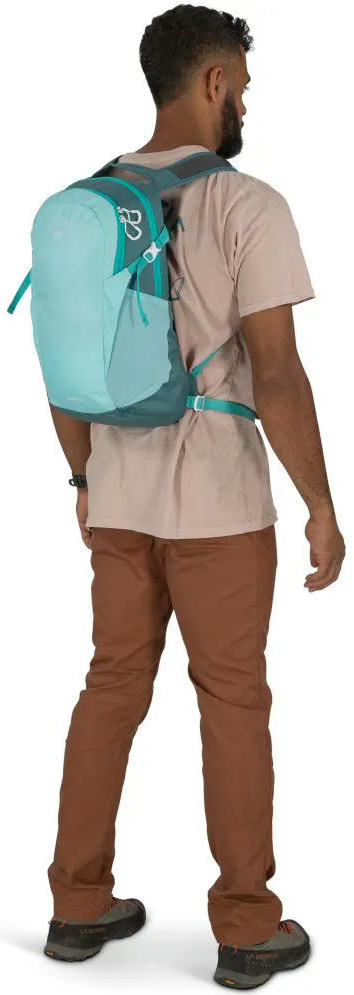 Рюкзак Osprey Daylite cascade blue/latte brown O/S бирюзовый фото 5