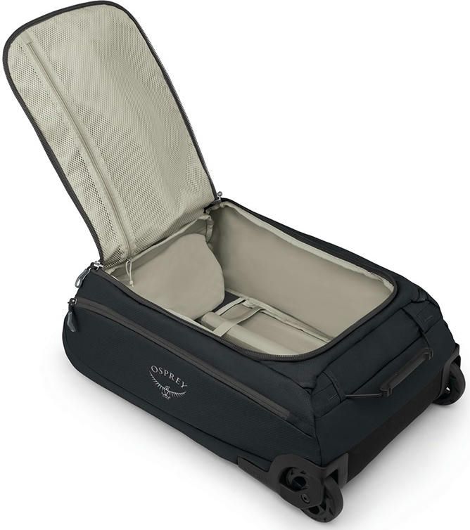 Сумка на колесах Osprey Daylite Carry-On Wheeled Duffel 40 black O/S черная фото 5