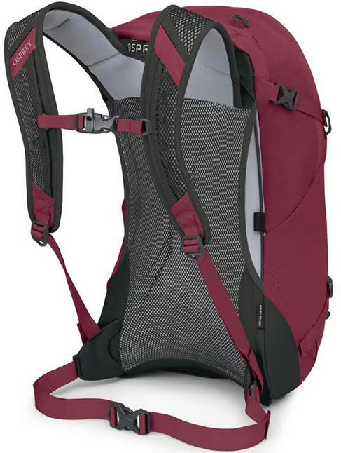 Рюкзак Osprey Hikelite 26 chameleon/black O/S бордовый фото 4