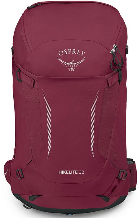 Рюкзак Osprey Hikelite 32 chameleon/black M/L бордовийфото2