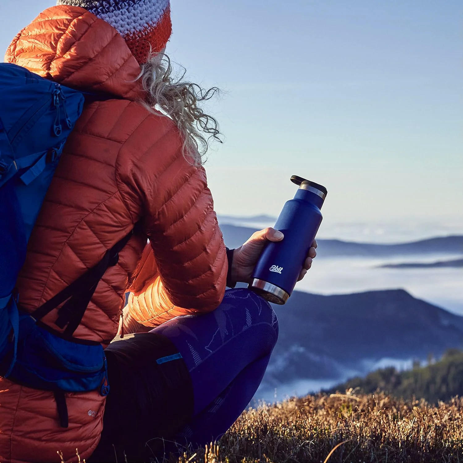 Термофляга Esbit IB550PC-WB water blueфото6