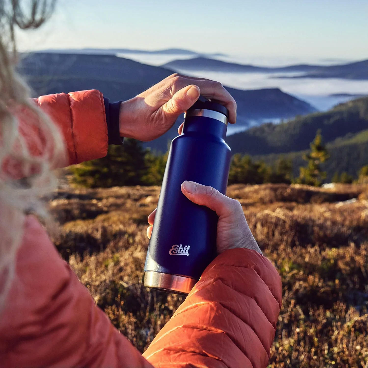 Термофляга Esbit IB550PC-WB water blueфото8