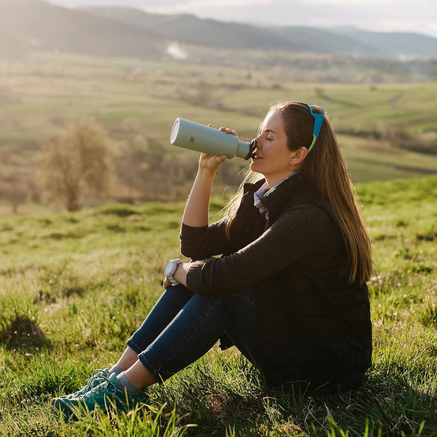 Пляшка Esbit DBS750PC-LG lind greenфото5