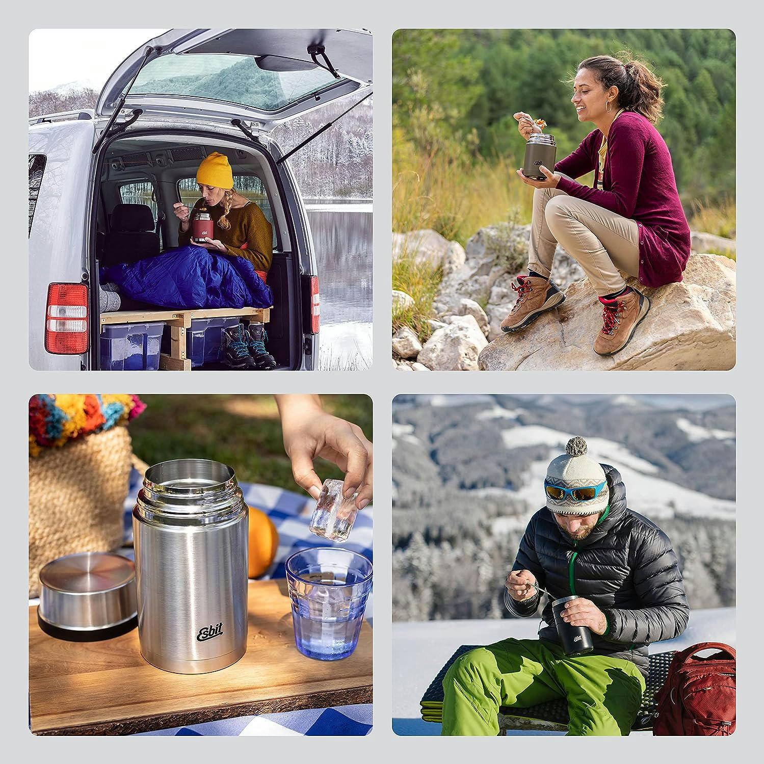 Термос для еды Esbit FJ1000SC-PB polar blue фото 7