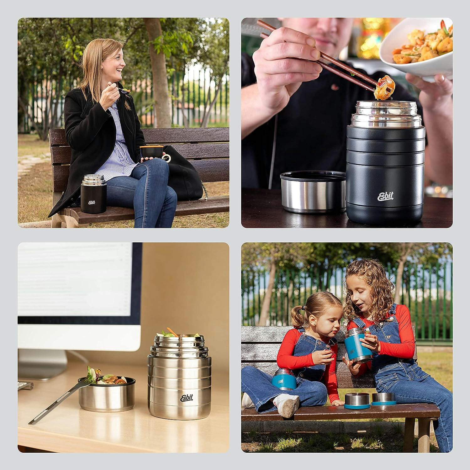 Термос для еды Esbit FJ1000SC-PB polar blue фото 8