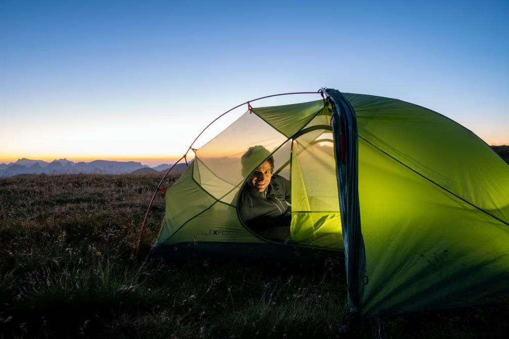 Палатка Exped Mira II HL meadow зеленая фото 12