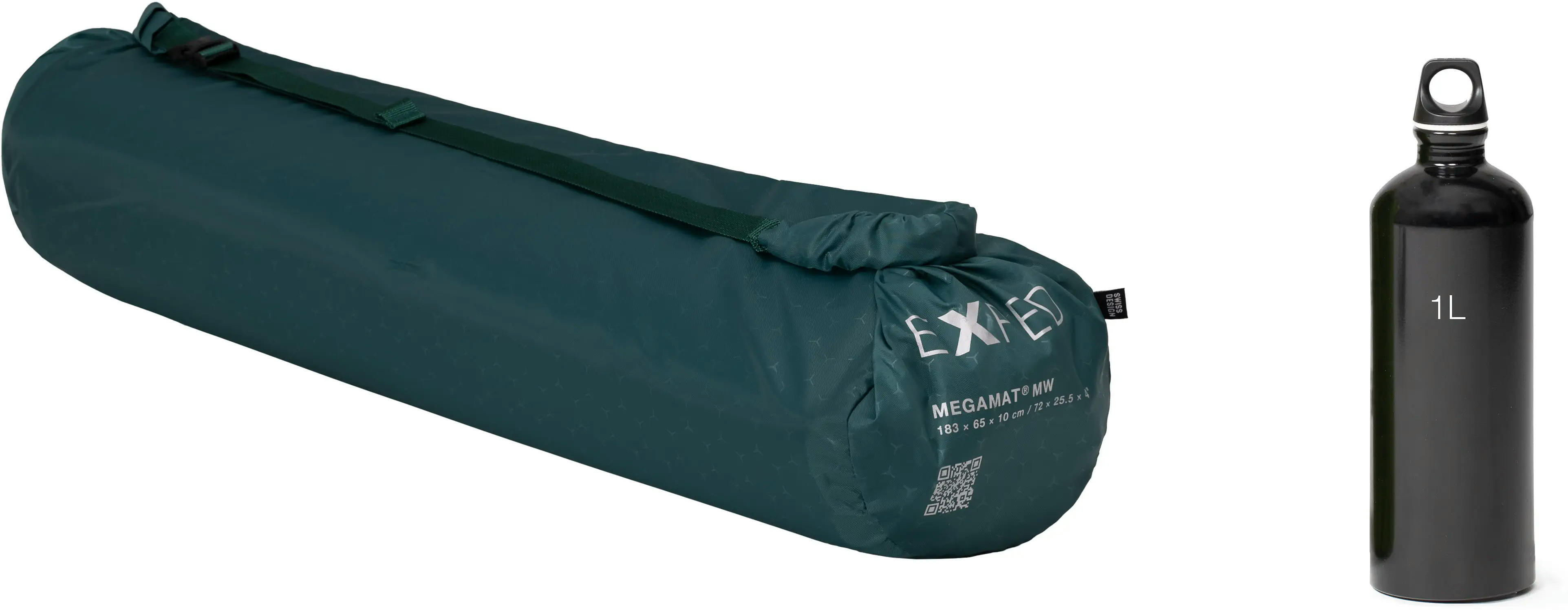 Коврик самонадувной Exped MegaMat MW бірюзовий фото 8