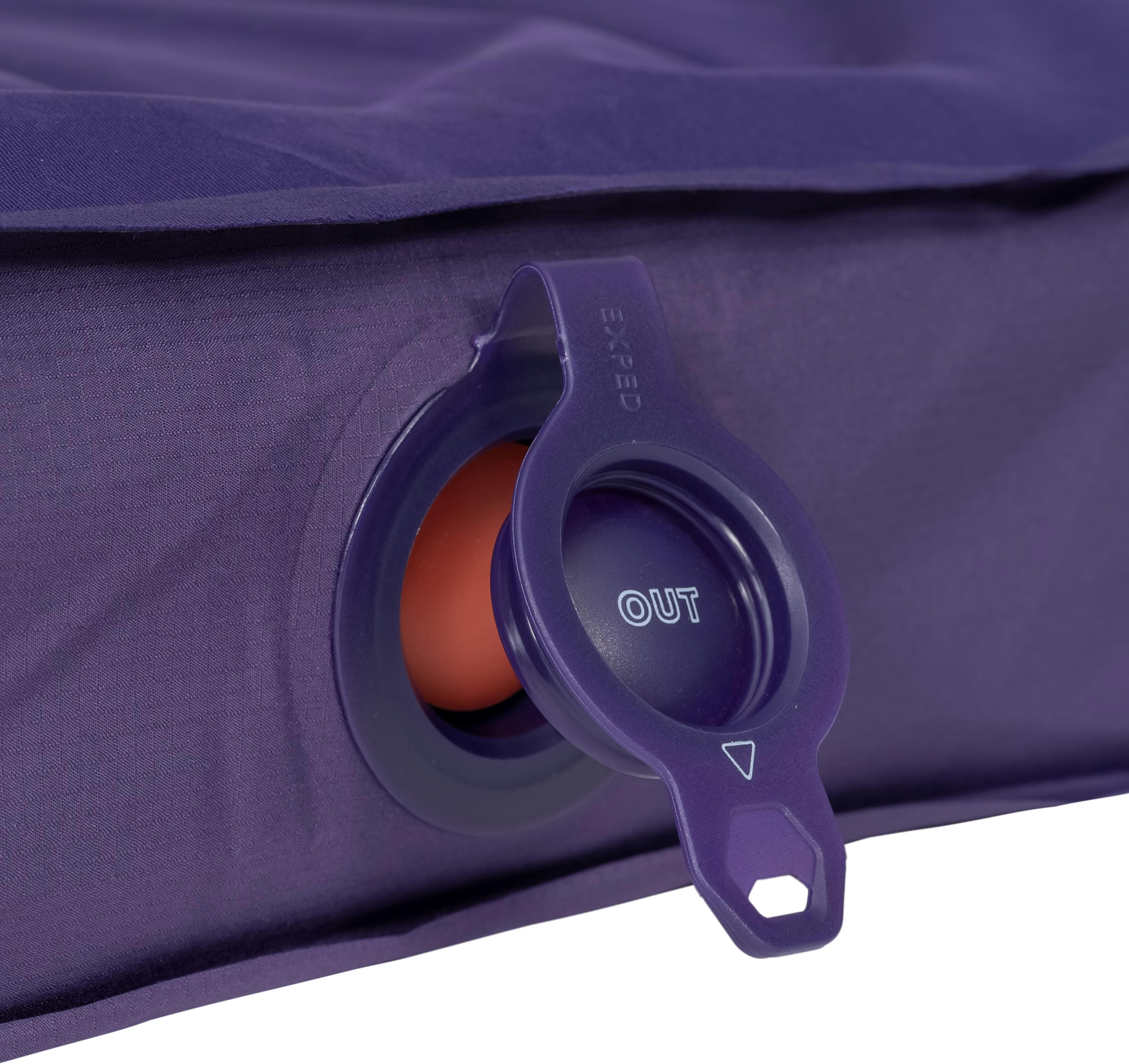 Килимок самонадувний Exped MegaMat Ultra LW фіолетовийфото3