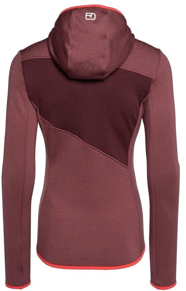 Флис женский Ortovox FLEECE GRID HOODY W mountain rose XS фото 2