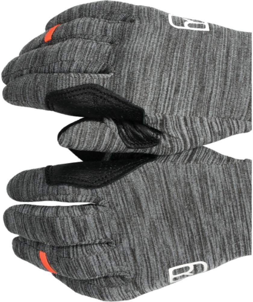 Перчатки женский Ortovox FLEECE LIGHT GLOVE W black steel blend XS фото 