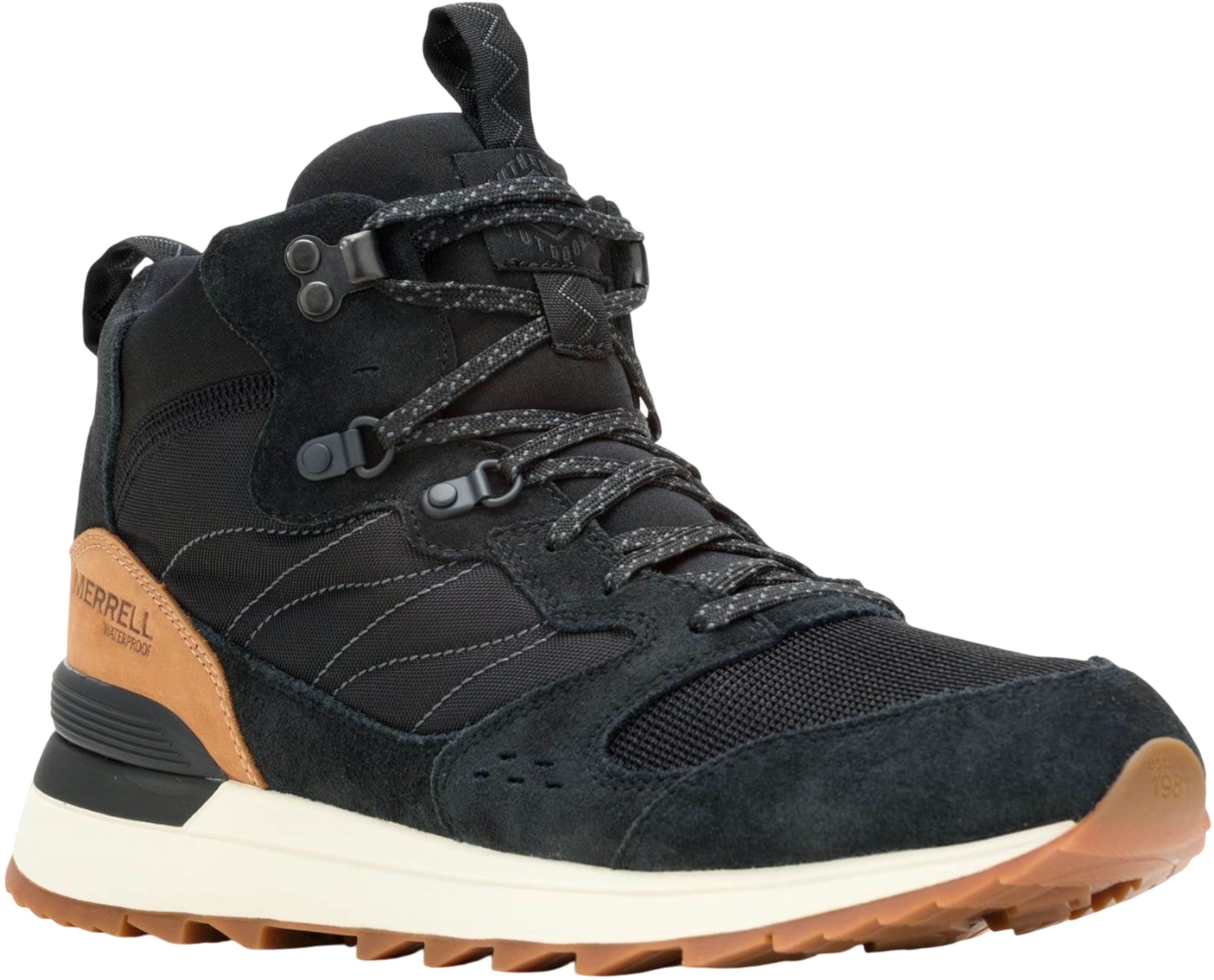Ботинки мужские Merrell ALPINE 83 SNKR RECRAFT MID WP black 41.5 черные фото 3