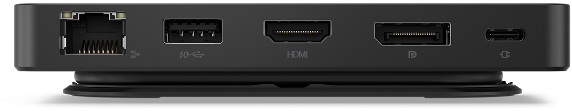 Док-станція Lenovo USB-C Dual Display Travel Dock (w/adapter) (40B90100EU)фото4