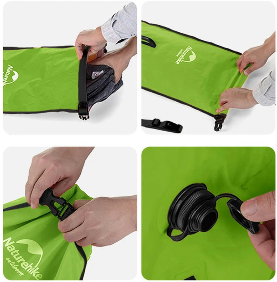 Буй-гермомішок Naturehike NH17S001-G, 18 л, зеленийфото3