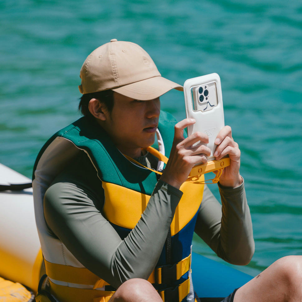 Водонепроницаемый чехол для телефона Naturehike CNK2300BS015, серый фото 4