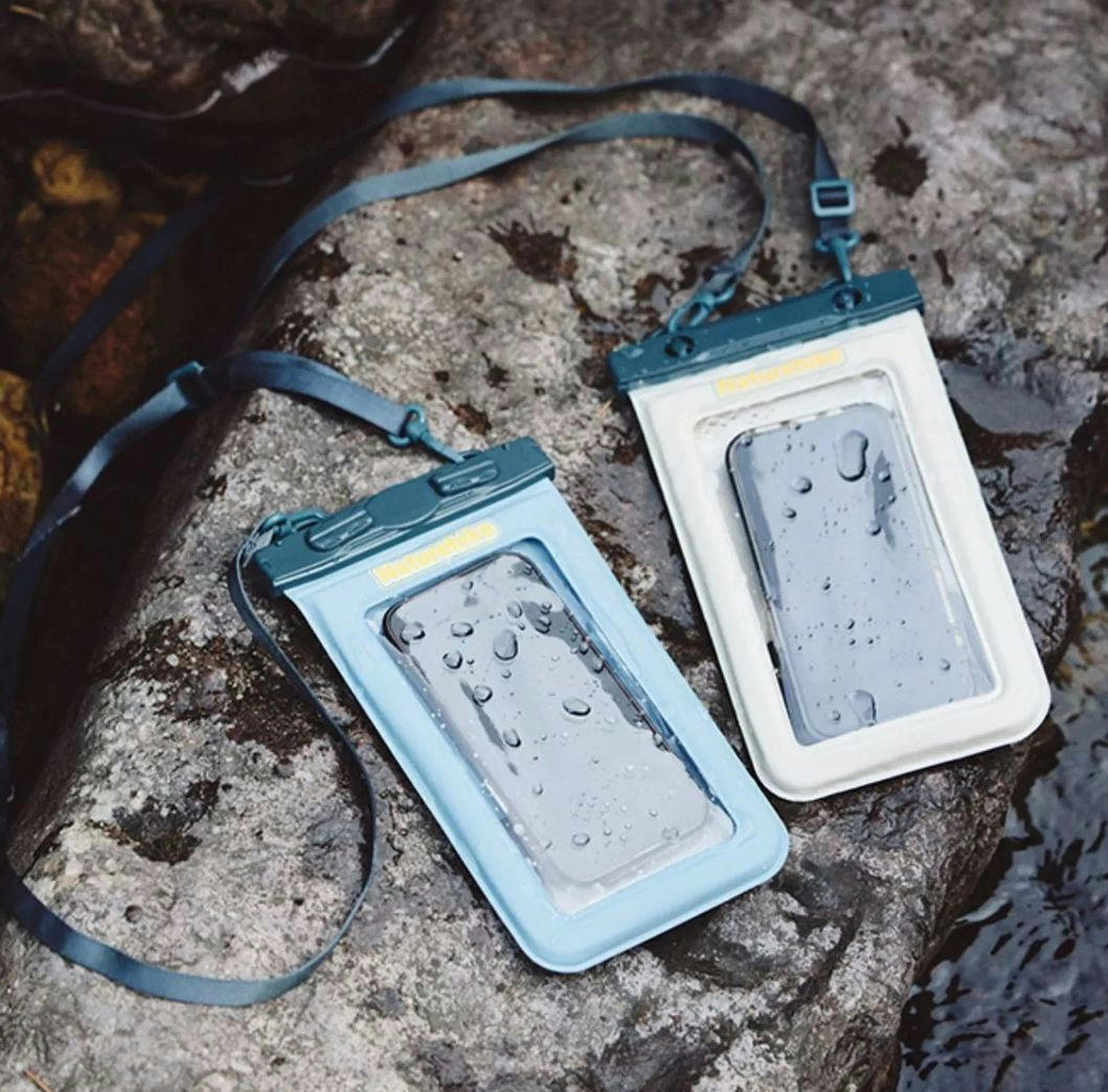 Водонепроницаемый чехол для телефона Naturehike CNK2300BS015, серый фото 3