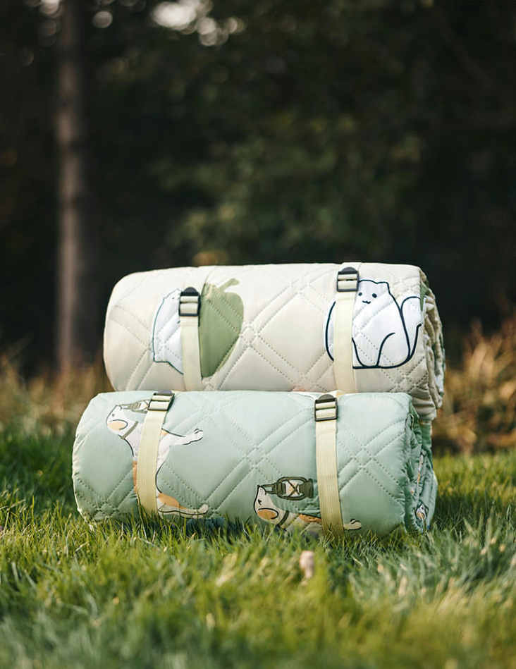 Коврик для пикника Naturehike 210*240 CNK2350WS010, светло-салатный фото 5