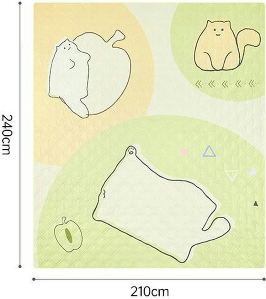 Коврик для пикника Naturehike 210*240 CNK2350WS010, светло-салатный фото 2