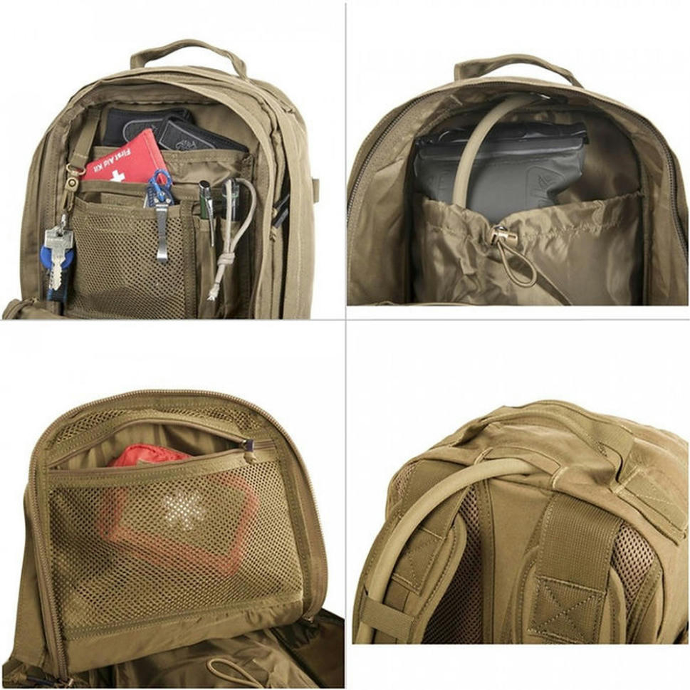 Рюкзак тактичний 24л Helikon-Tex RACCOON Mk2 Backpack - Cordura - Blackфото