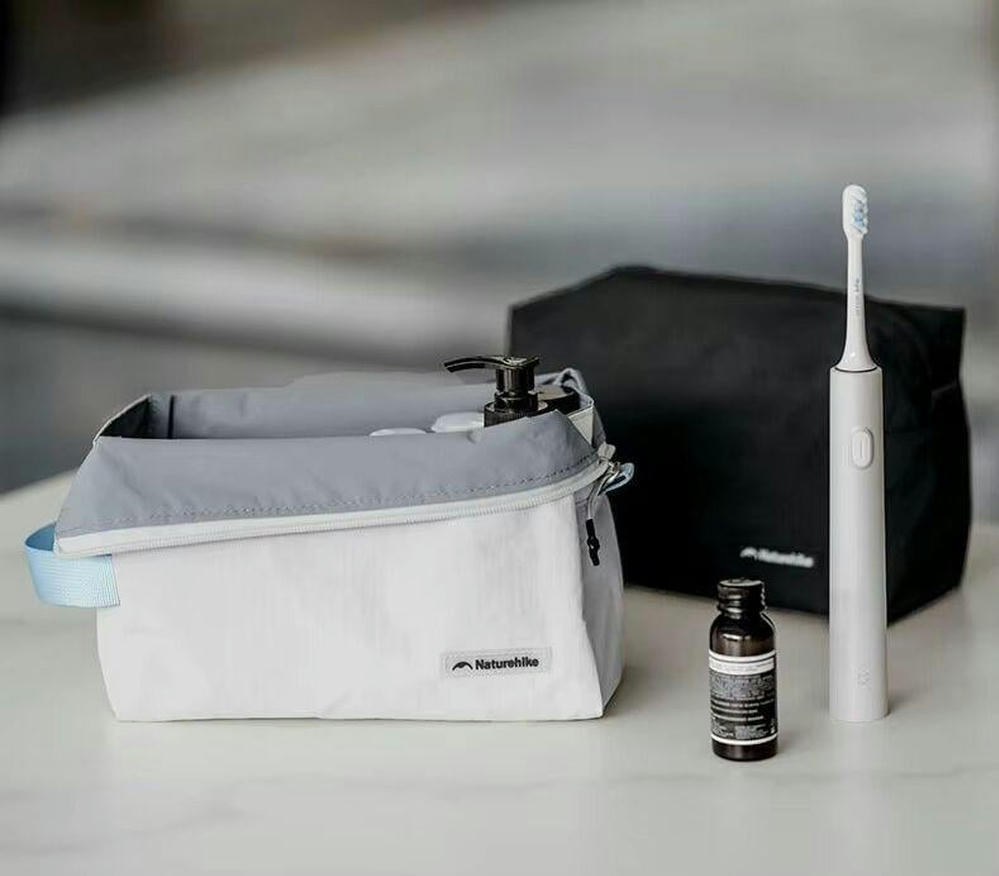 Косметичка Naturehike CNK2450XB024, размер L, серый фото 4