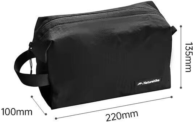Косметичка Naturehike CNK2450XB024, размер L, черная фото 2