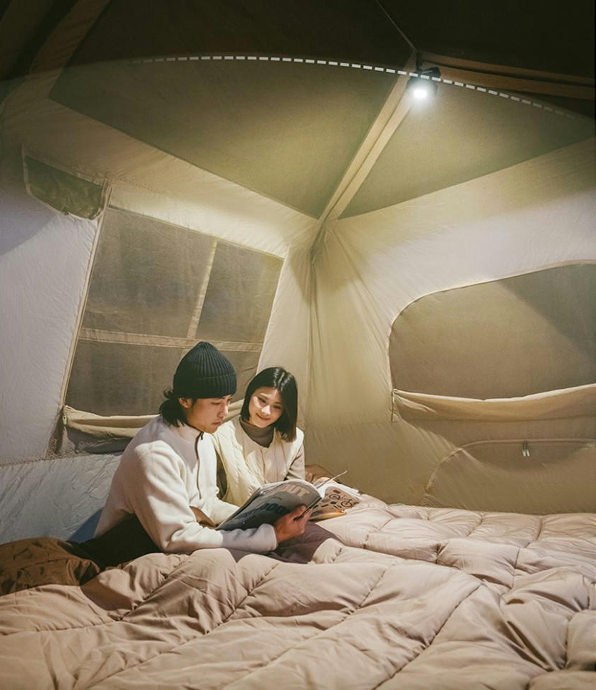 Ліхтар прожектор Naturehike CNK2300012, коричневийфото8