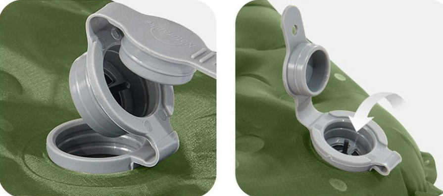 Матрац надувний надлегкий Naturehike CNK2450WS014 зеленийфото4