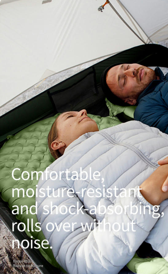 Матрац надувний надлегкий Naturehike CNK2450WS014 зеленийфото5