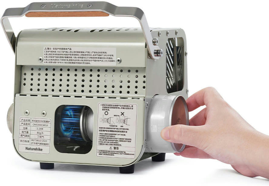 Мини обогреватель кассетный Naturehike CNK2300CW018, серый фото 4