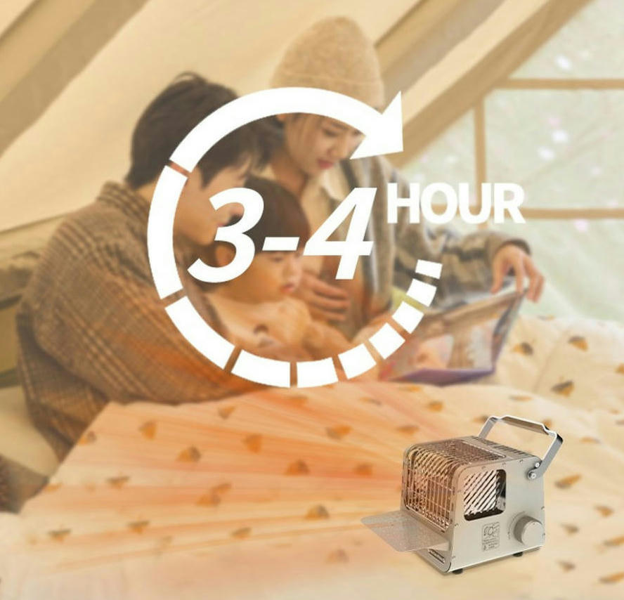 Мини обогреватель кассетный Naturehike CNK2300CW018, серый фото 9