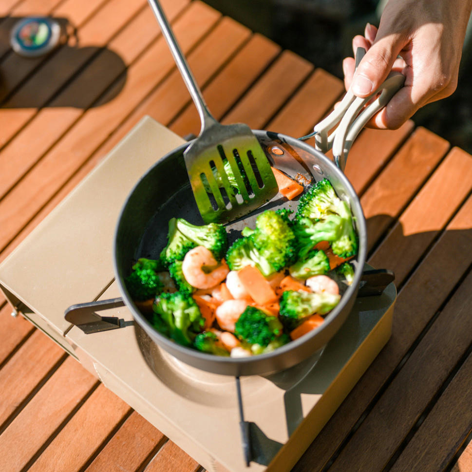 Набір посуду (2 каструлі, сковорода) Naturehike CNK2450CF010, алюмінійфото6
