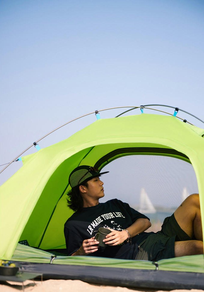 Намет двомісний Naturehike CNK2450WS030, зеленийфото6