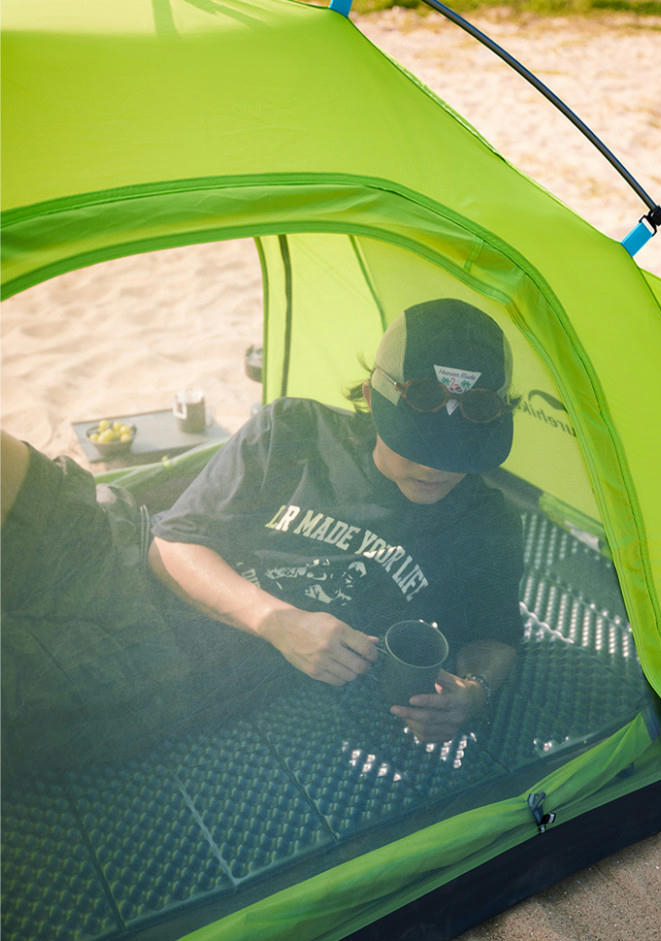 Намет двомісний Naturehike CNK2450WS030, зеленийфото7