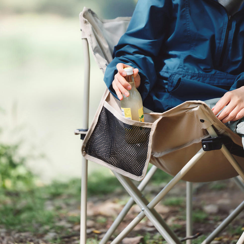 Стілець складний Naturehike Stellaluna T01 CNH23JU13002, S, бежевийфото