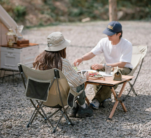 Стілець складний Naturehike Stellaluna T02J CNK2350JJ010, бежевийфото