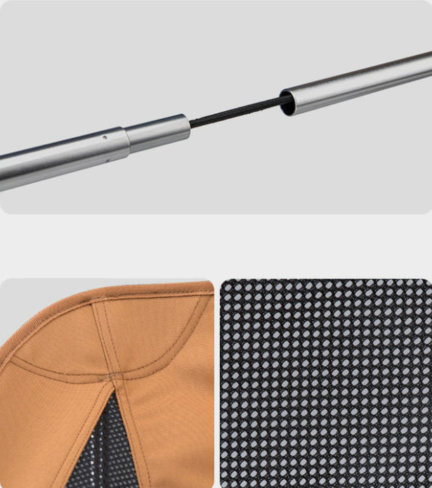 Стул складной ультралегкий Naturehike Stellaluna L01 CNK2350JJ017, оранжевый фото 6